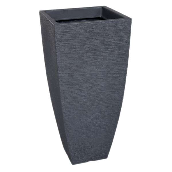 Japi Slim Square Modern Outdoor Planter, Small
