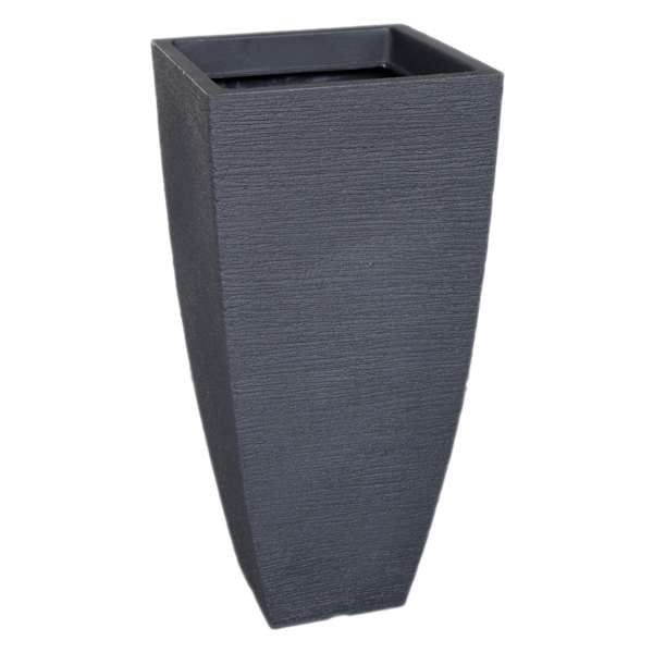 Japi Slim Square Modern Outdoor Planter, Large