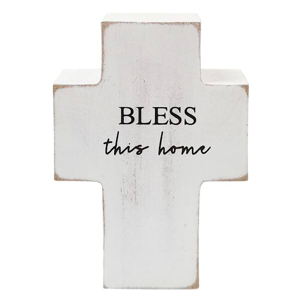 Bless This Home Cross, 3x4
