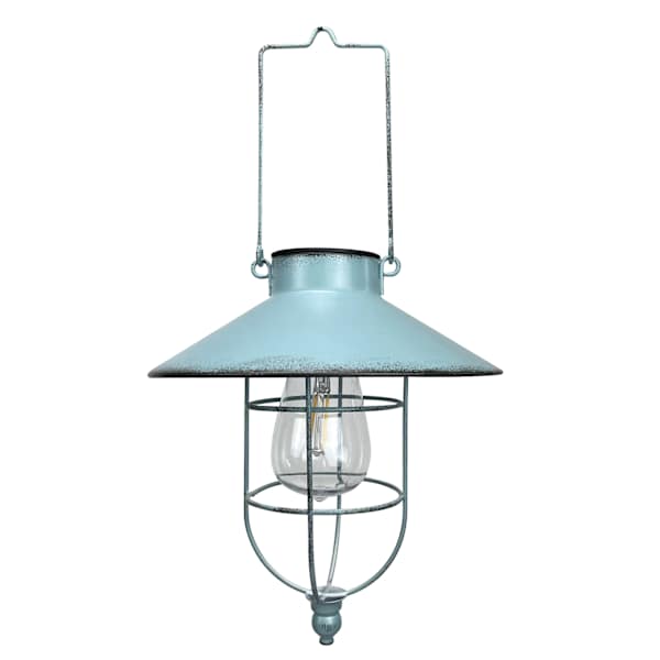 Green Rustic Outdoor Solar Lantern