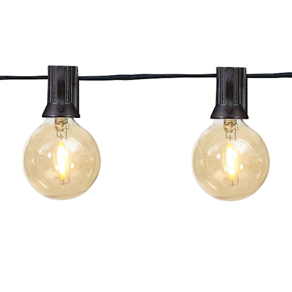 10-Count LED Filament Globe String Lights