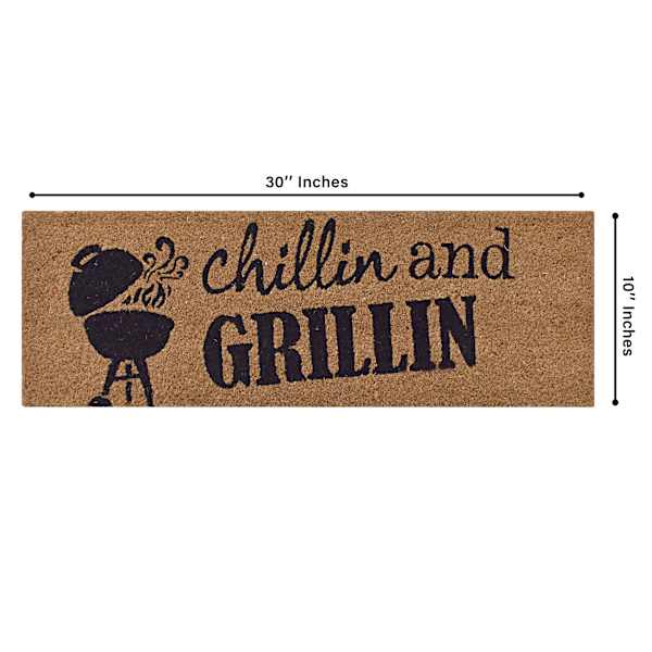 Chillin & Grillin Coir Mat, 10x30