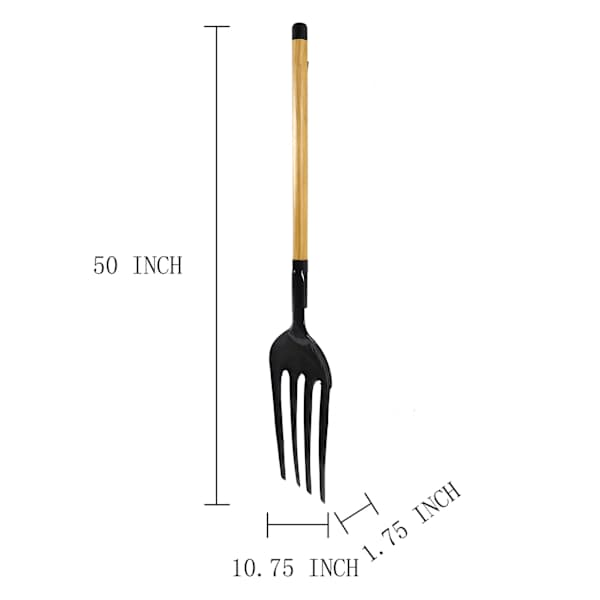 Metal & Fork Wooden Wall Decor, 11x50