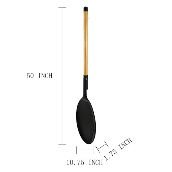 Metal & Spoon Wooden Wall Decor, 11x50
