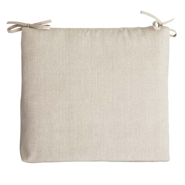 Tahiti Beige Outdoor Square Seat Cushion