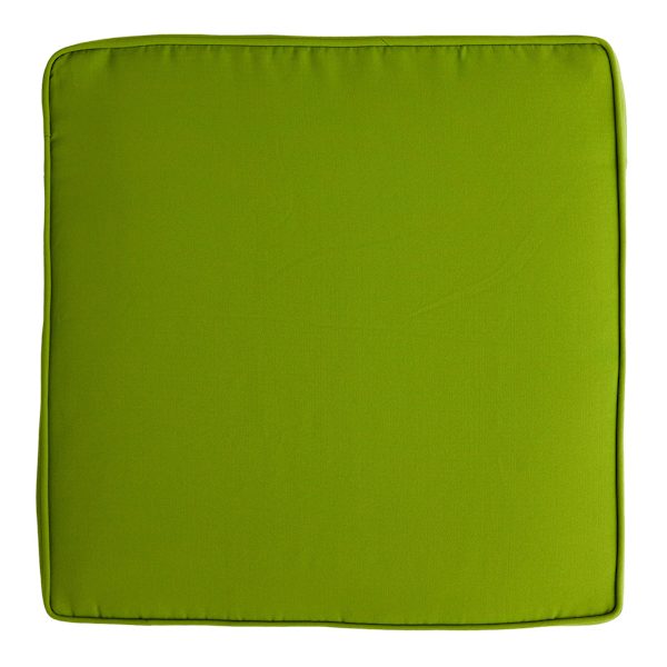 Lime Green Canvas Outdoor Deep Seat Cushion
