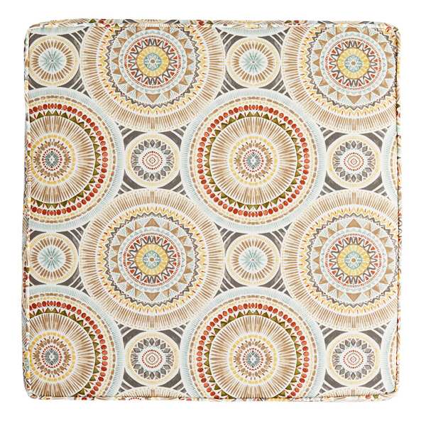 Medallion Sandstone Outdoor Deep Seat Cushion