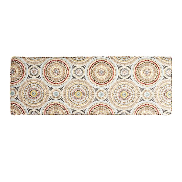 Medallion Sandstone Outdoor Bench Cushion