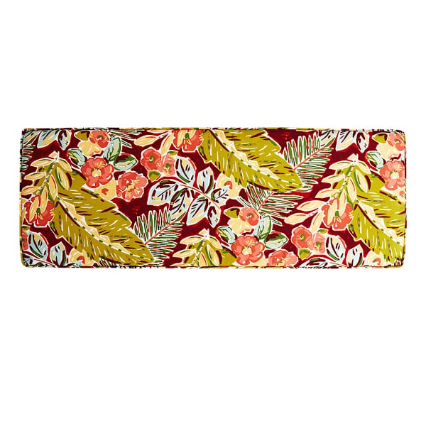 Tropical Cherry Outdoor Bench Cushion