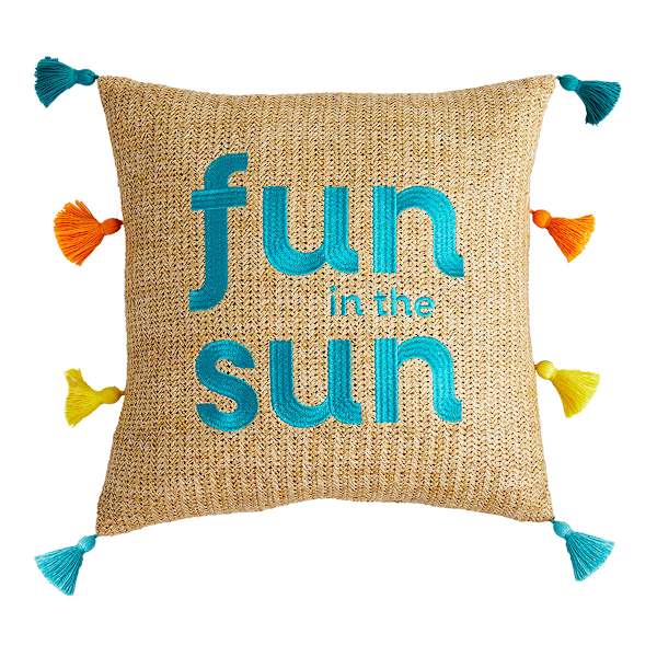 Oh Joy! Fun In Sun Hermosa Outdoor Throw Pillow, 16"