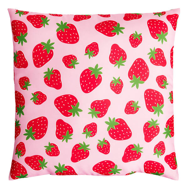 Oh Joy! Strawberry Fields Outdoor Throw Pillow, 16"