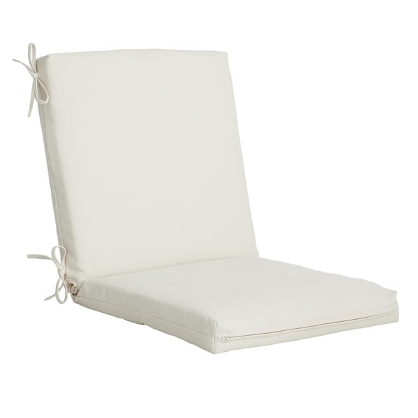 Natural Canvas Hinged Outdoor Cushion