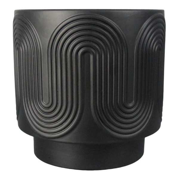 Crosby St. Indoor Miles Stoneware Planter, Small