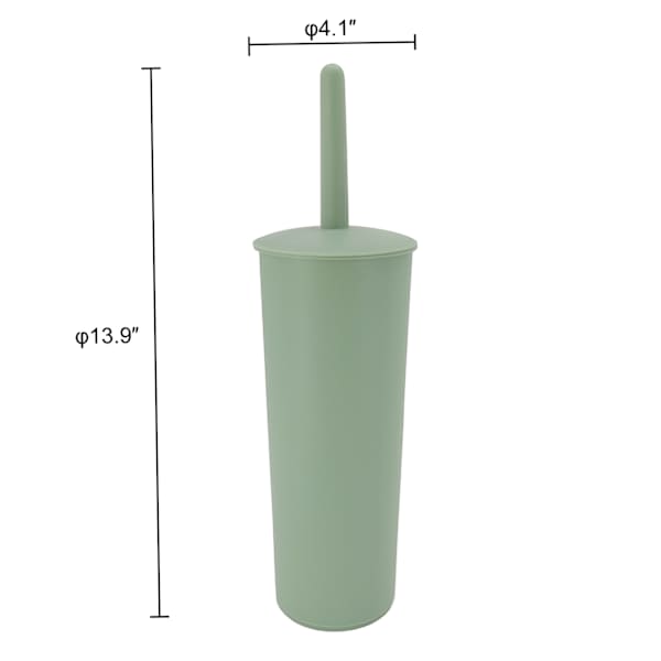 Bren Sage Plastic Toilet Bowl Brush