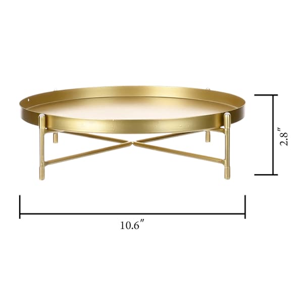 11In Gold Metal Plant Riser