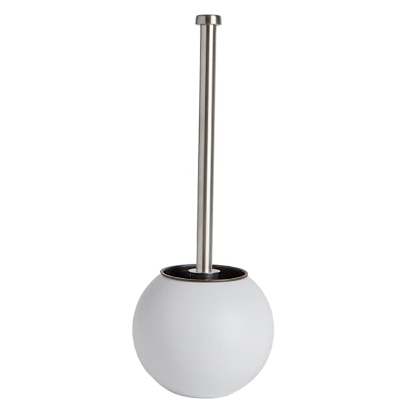 Globe White Toilet Bowl Brush, 14"