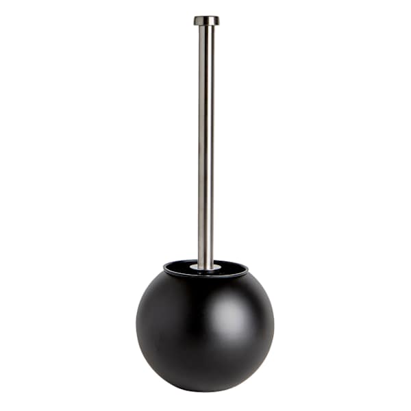 Globe Matte Black Toilet Bowl Brush, 14"