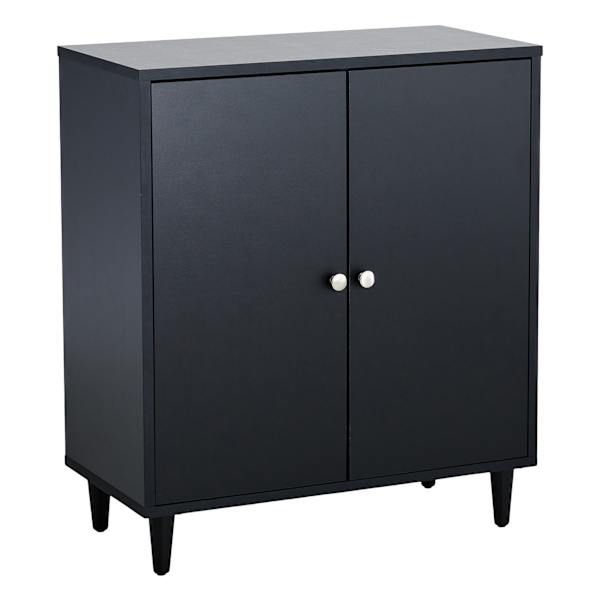 Onyx Wooden Cabinet, Black