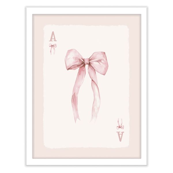 Framed Ace of Bows Wall Art, 17x13