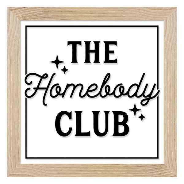 The Homebody Club Framed Table Art, 6"