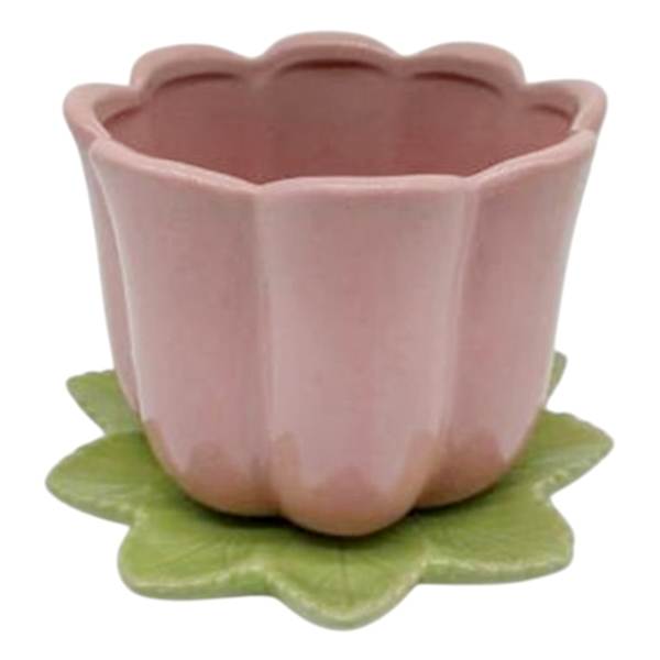 Indoor Pink Tulip Planter