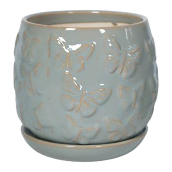 Indoor Sage Butterfly Planter, Medium