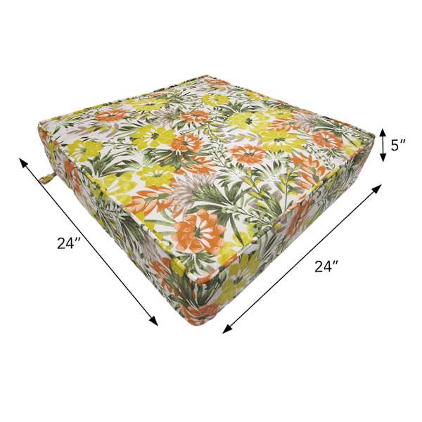 Mohana Floral Outdoor Deep Seat Cushion