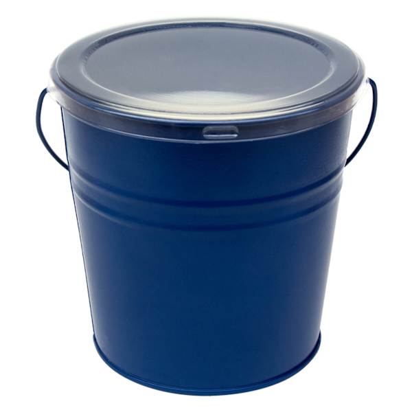 Royal Blue Bucket Citronella Candle, 12oz