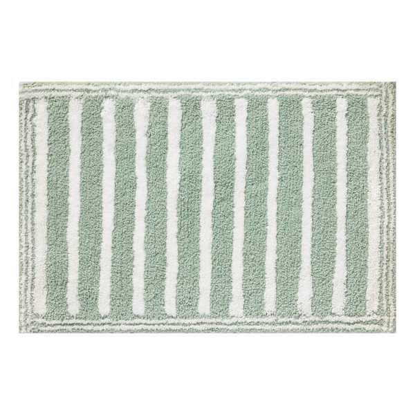 Rockwell Sea Green Bath Rug, 20x30