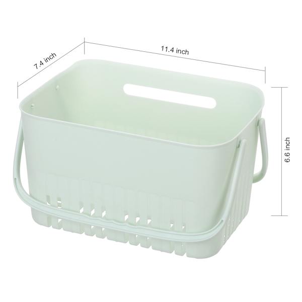 Mint Green Basket Shower Caddy
