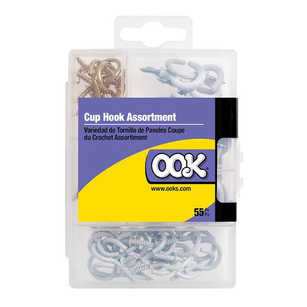 55-Piece Cup Hanging Assortment Kit