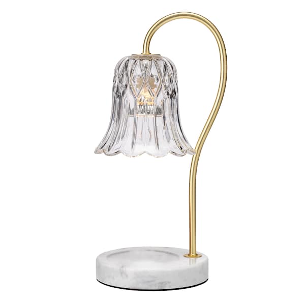 Marble Glass Candle Lamp Warmer
