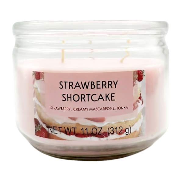 Strawberry Shortcake Scented Jar Candle, 11oz