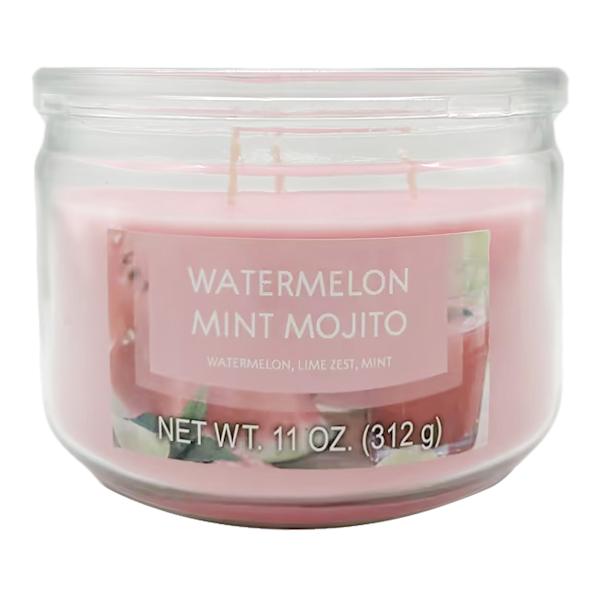 Watermelon Mint Mojito Scented Jar Candle, 11oz