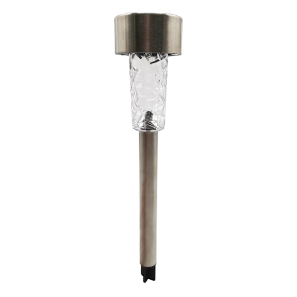Solar Silver Rocket Light