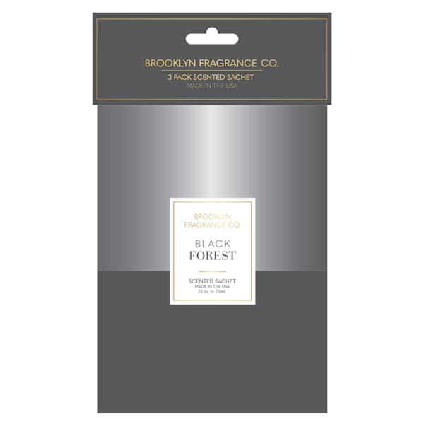 3-Pack Black Forest Scented Sachets