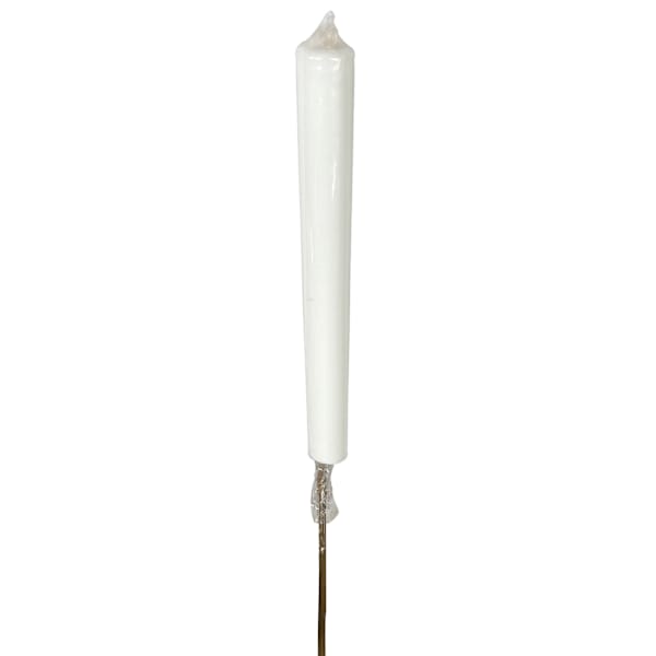 White Flare Citronella Candle, 7oz