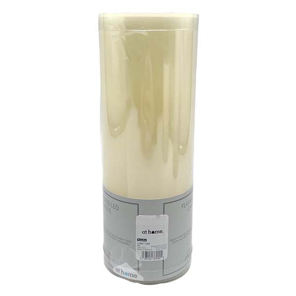 3x8 Ivory Pillar Candle
