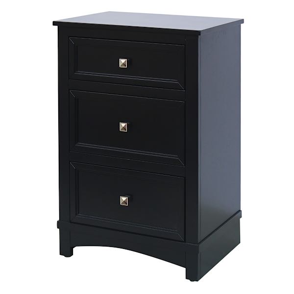 Providence Richard Accent Cabinet, Black