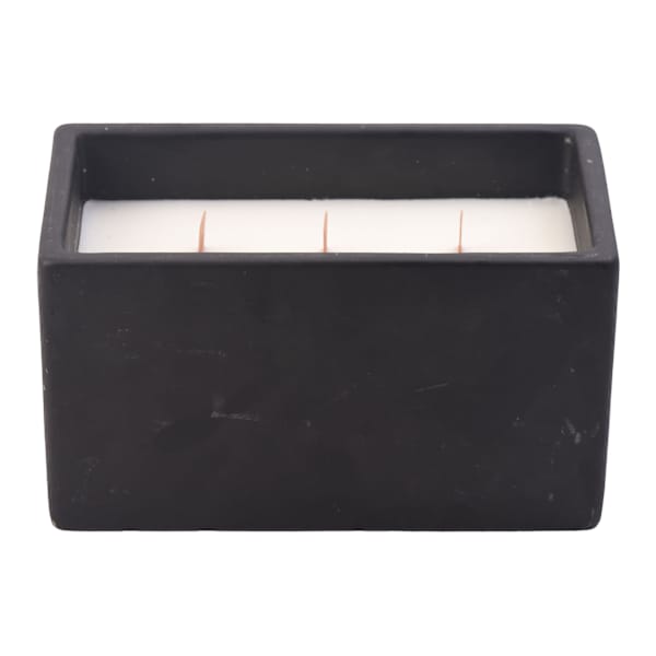 Black Cement Citronella Candle, 35oz