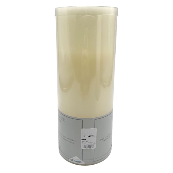 Ivory Pillar Candle, 4x10