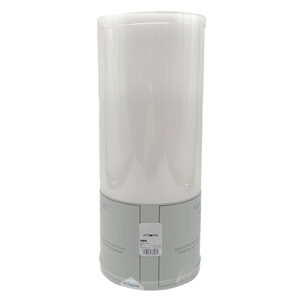 5x12 White Pillar Candle