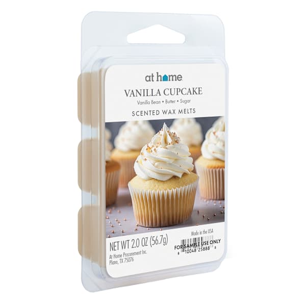 Vanilla Cupcake Scented Wax Melts, 2oz
