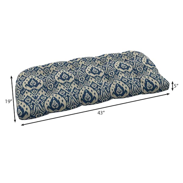 Ashmore Marine Outdoor Wicker Settee Cushion