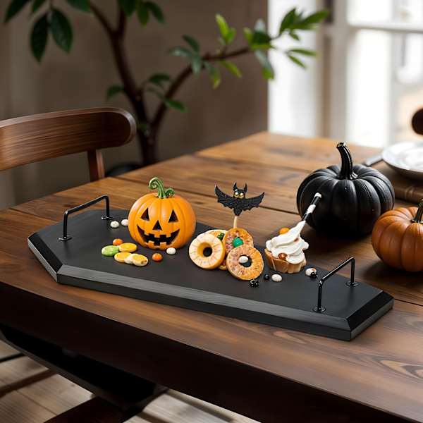 SBS TABLE TOP (COFFIN) OD×SV Amazon.com - FramePro Coffin Shelf Shadow Box Spooky Wooden