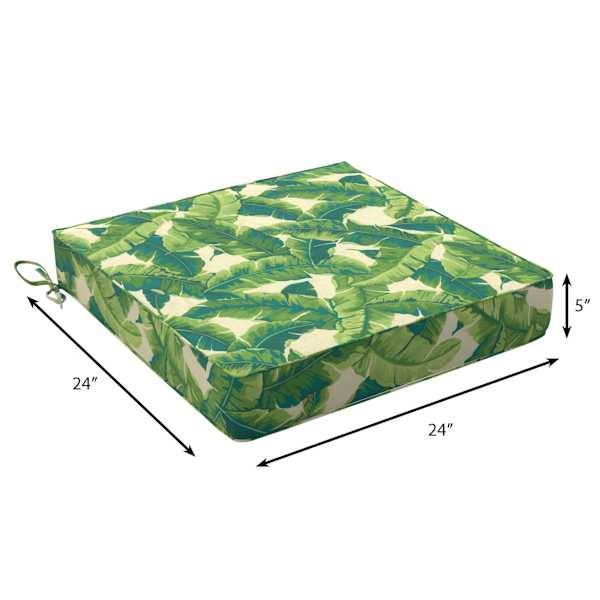 Marconi Leaf Outdoor Deep Seat Cushion
