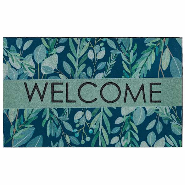 Peaceful Eucalyptus Doormat, 18x30