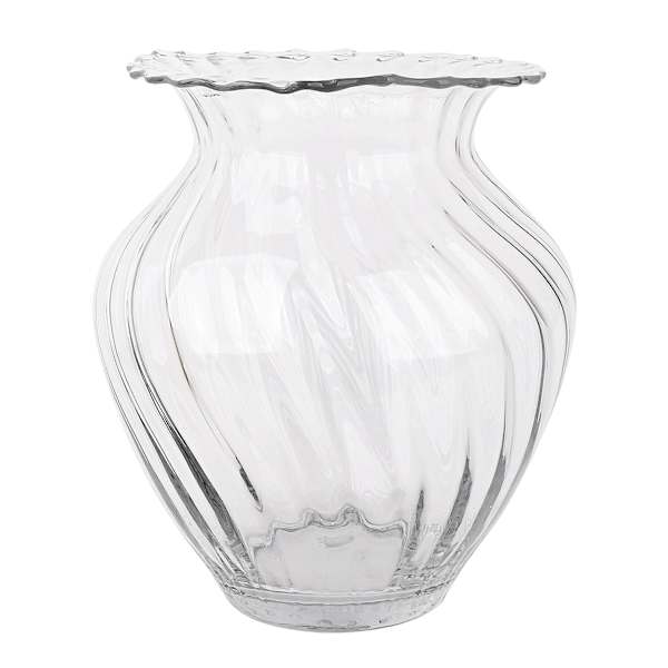 Glass Vase, 9.5"