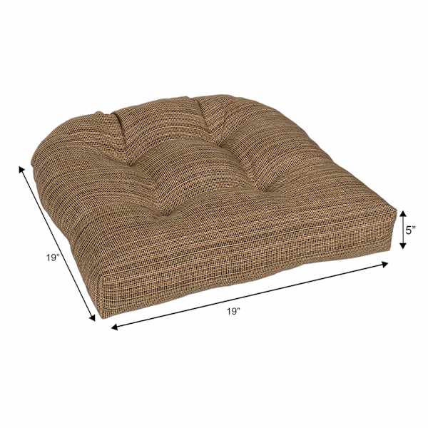 Tallon Birch Outdoor Wicker Seat Cushion