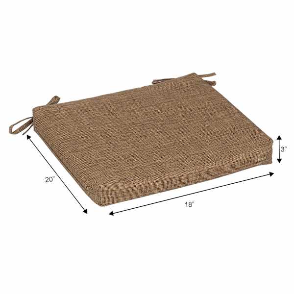 Tallon Birch Outdoor Square Seat Cushion